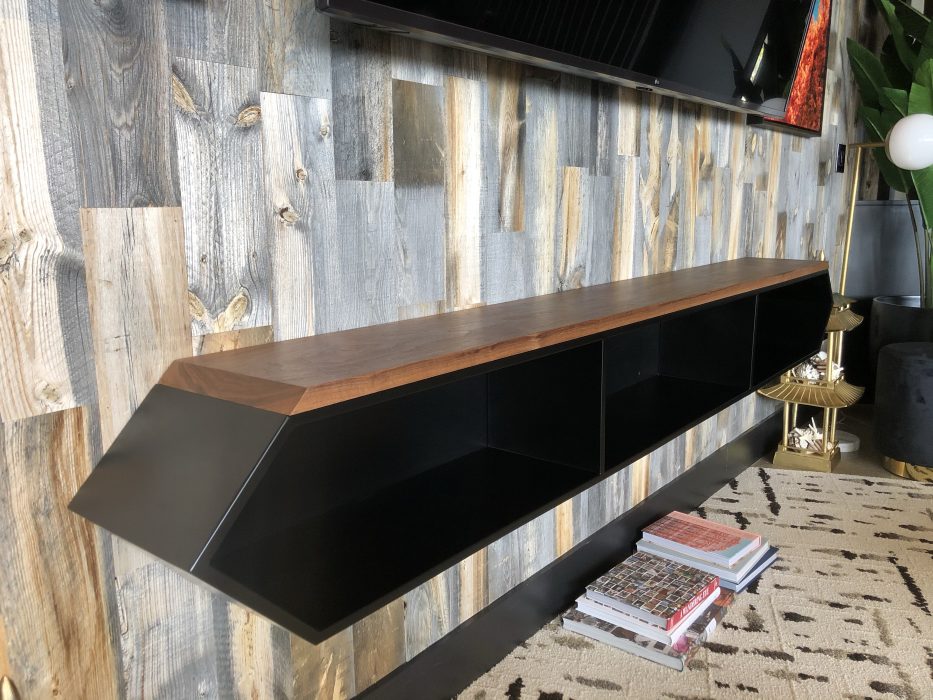 floating media console