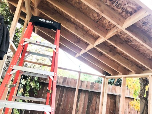 modern playhouse roof